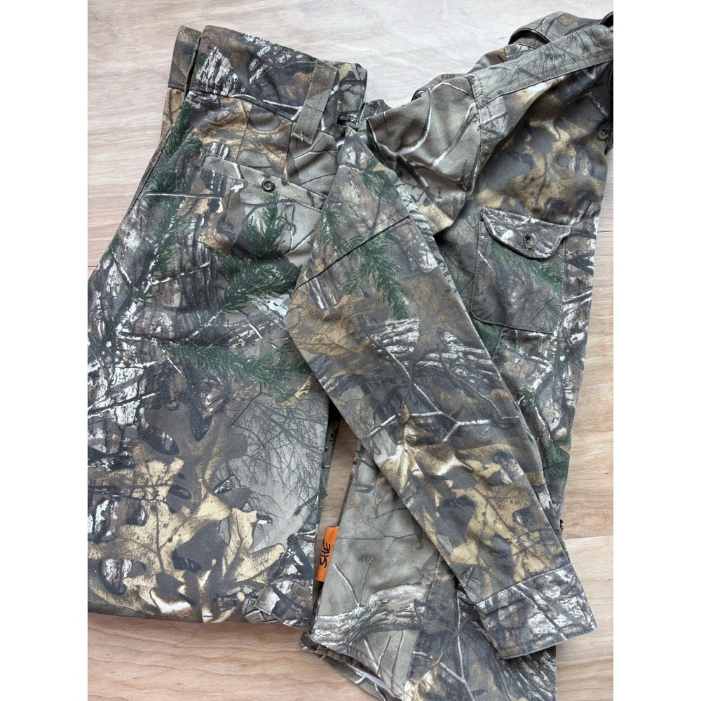 SHE Outdoor Realtree Hunting Camo Cargo Pants & Button Shirt Set Size Womens XS